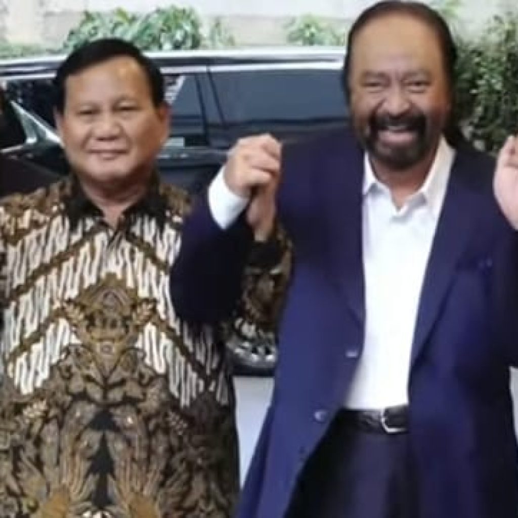 Sekjen Gerindra: Pertemuan Prabowo dan Surya Paloh Bicarakan Persoalan&nbsp;Bangsa