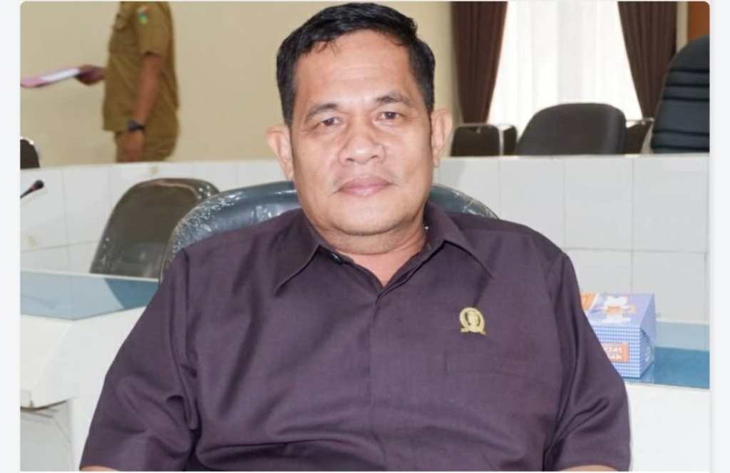 Anggota DPRD kabupaten Tanggamus Dari Fraksi Golkar Heri Ermawan Terpilih Kembali Duduk di Legislatif Periode 2024-2029