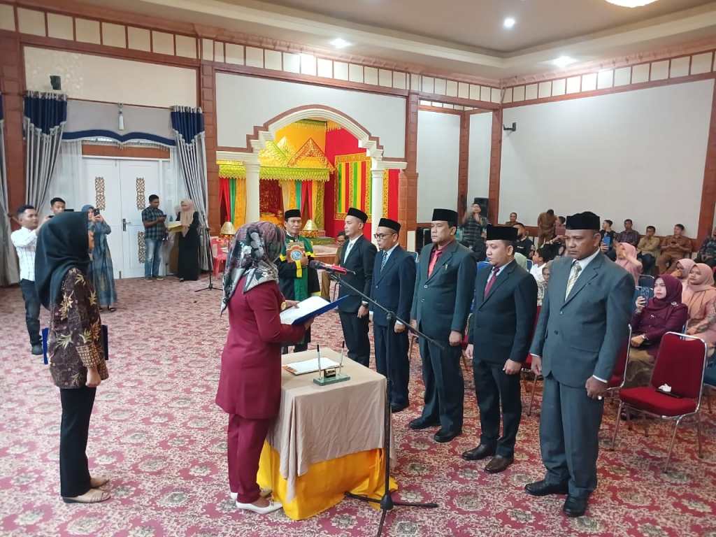 Lima Anggota KIP Nagan Raya Periode 2024-2029&nbsp;Dilantik
