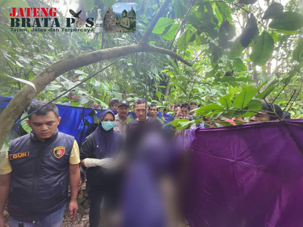 Hendak Beraktifitas di Kebun Miliknya, Ibu Tukiyem di Kejutkan Seseorang Gantung&nbsp;Diri.